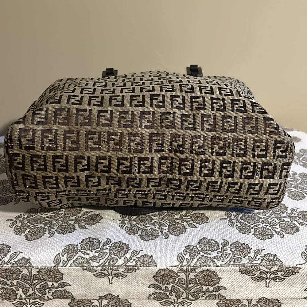 Fendi mini zucchino tote bag - Picture 4 of 14